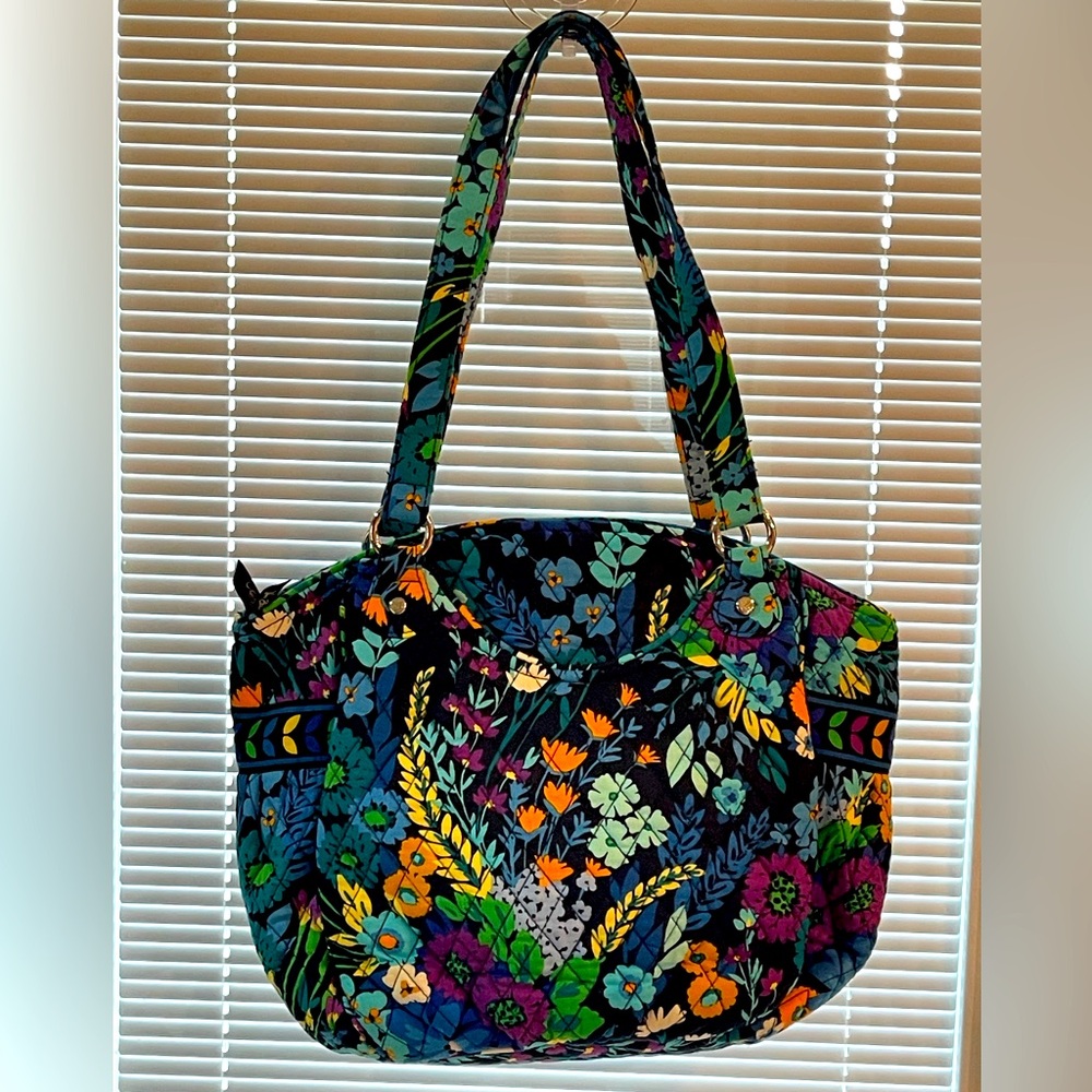 Vera Bradley Navy Shoulder Bag